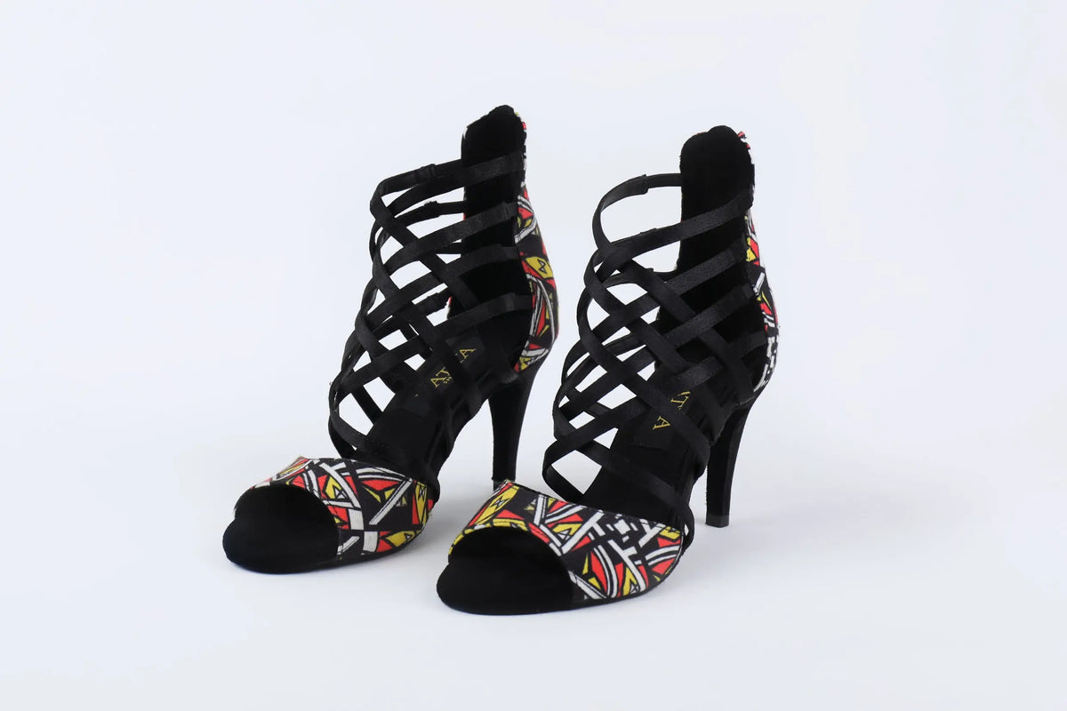 Black Kizomba Heels - KENYA | Natya Shoes