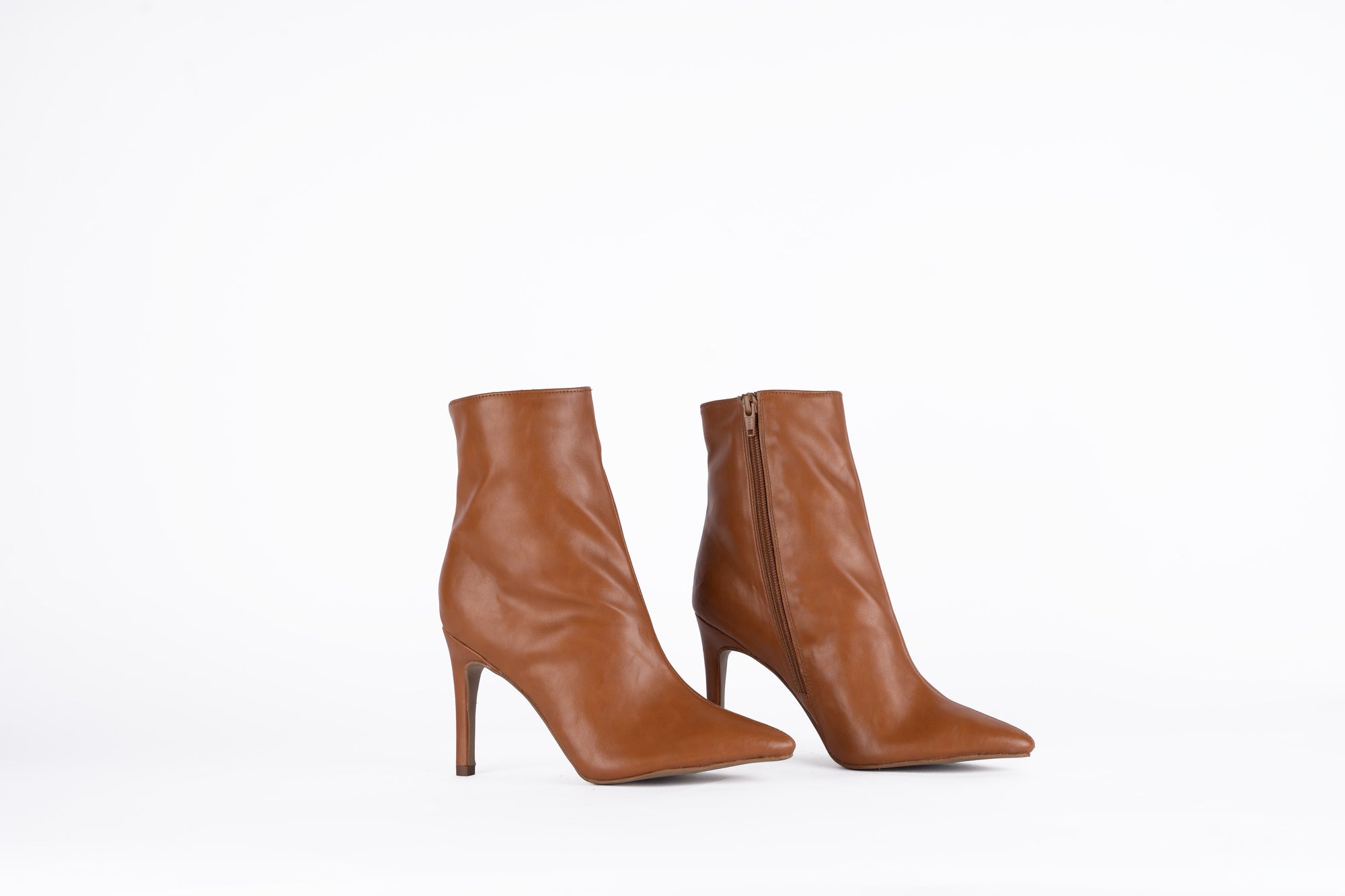 Caramel Pointed closed Toe Boots - NOVA | Natya Shoes