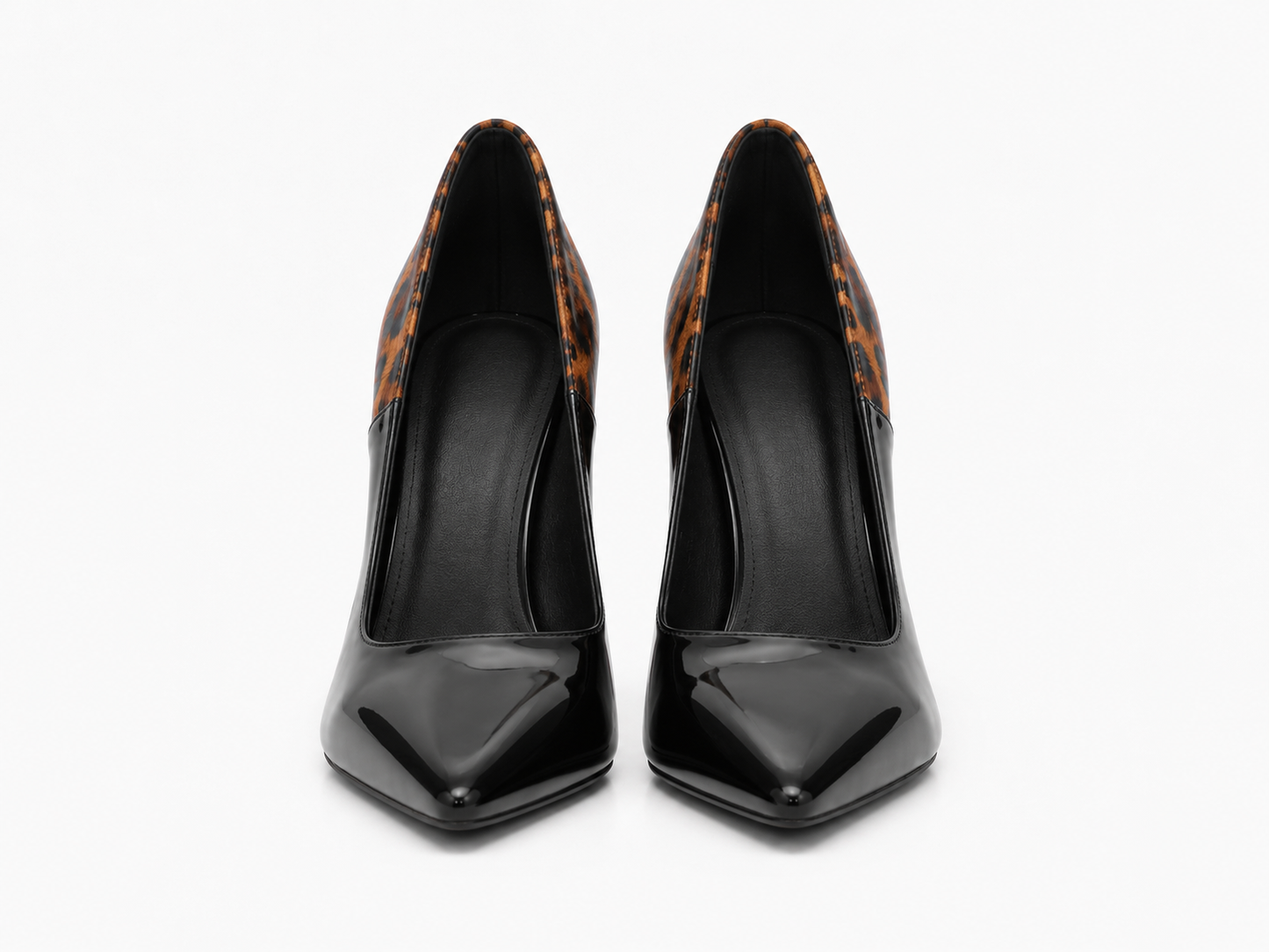 Glossy Black High Heel Pumps- New | Natya Shoes Natya Shoes
