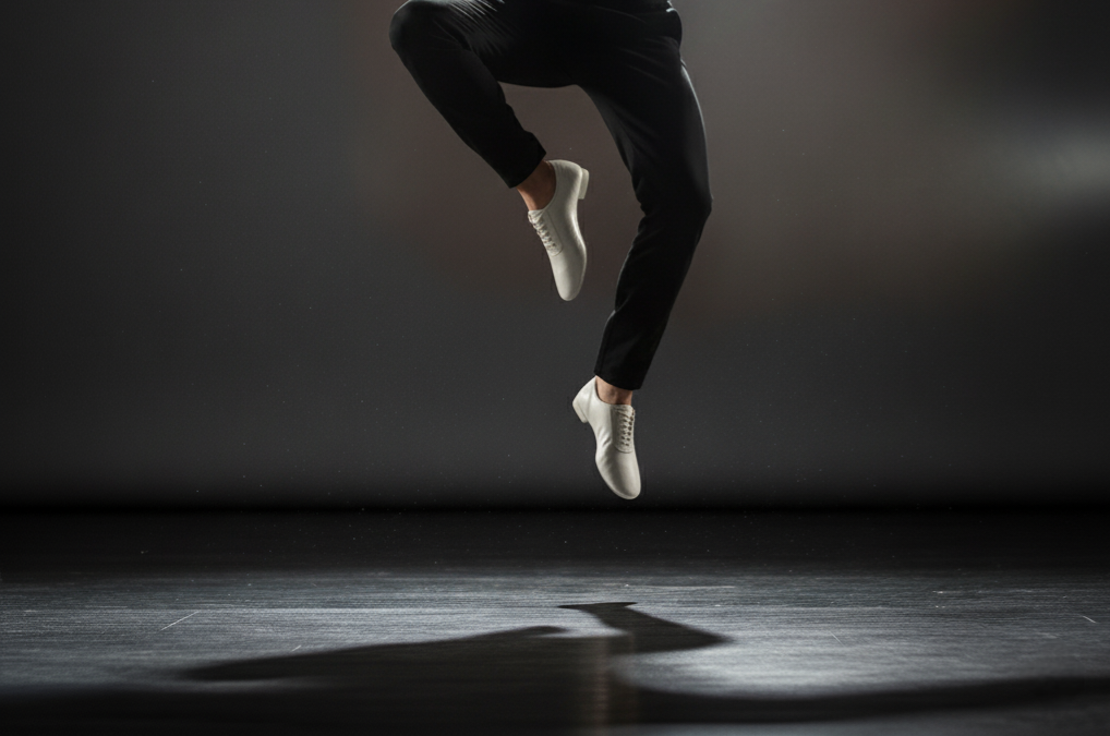 White Practice Dance Shoes - Jasper | Natya Shoes