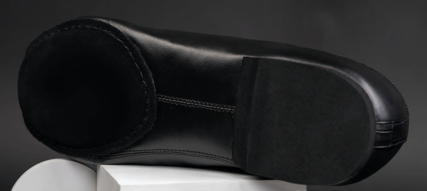 Unisex Black Practice Dance Shoes - JASPER | Natya Shoes Natya Shoes