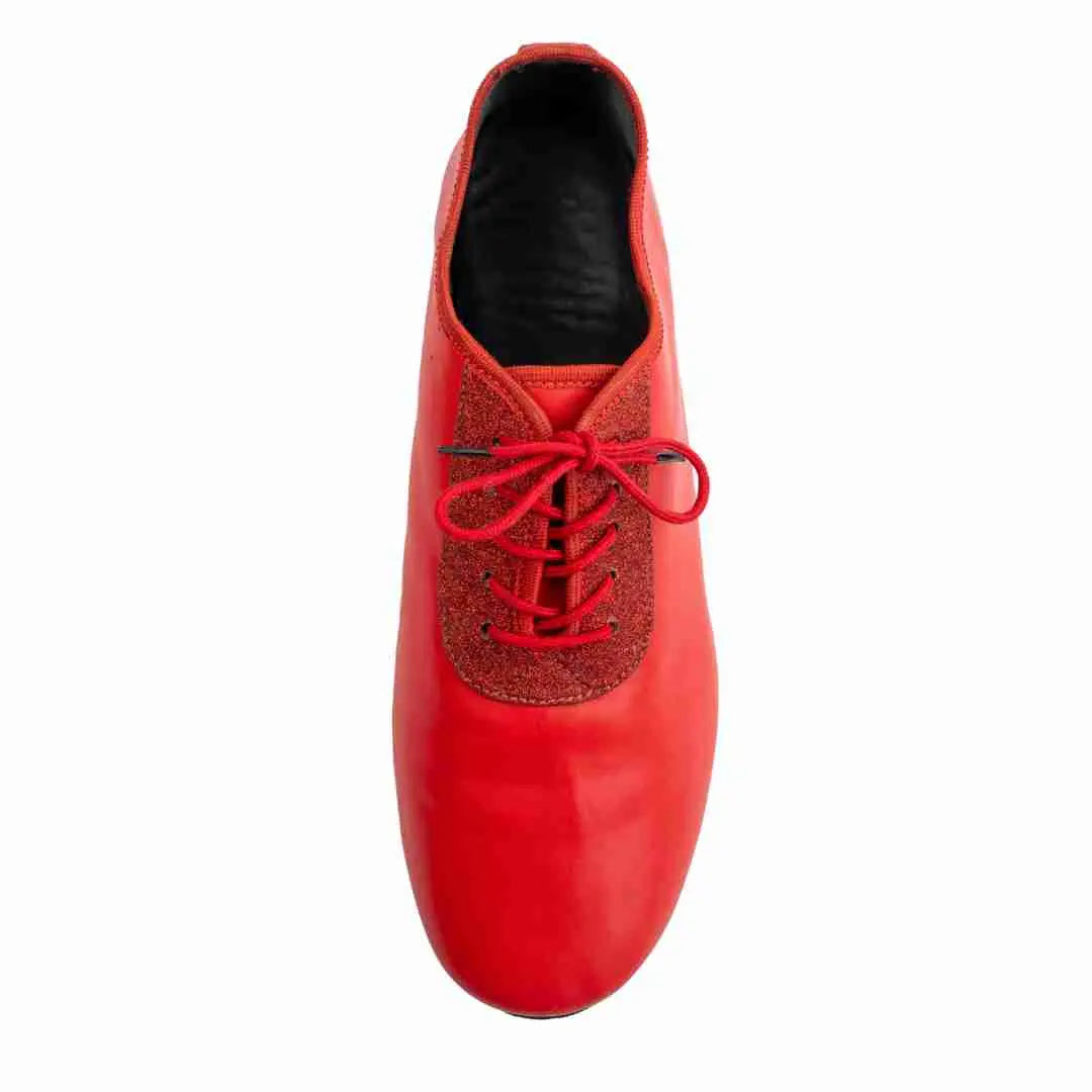 Jazz & Latin Dance Practice Shoe - Jasper Red