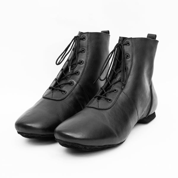 Falcon - Leather Laceup Ankle Boots