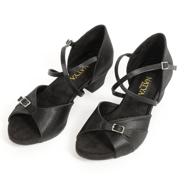 VENICE- Adjustable Dance Sandal with cuban heel