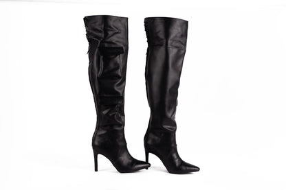 CAROL Pointed Long Boots With Pockets – view 5