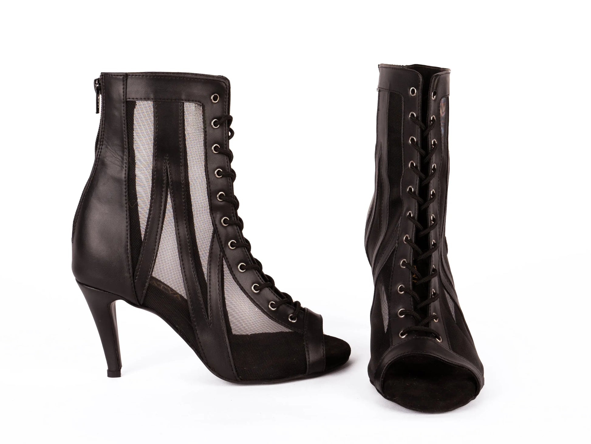 Black Ankle booties – AURA | Natya Shoes Natya Shoes