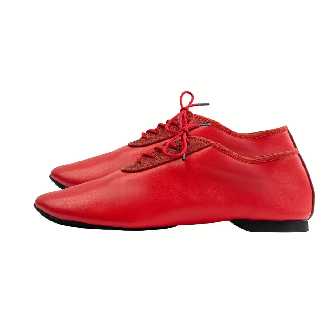 Jazz & Latin Dance Practice Shoe - Jasper Red