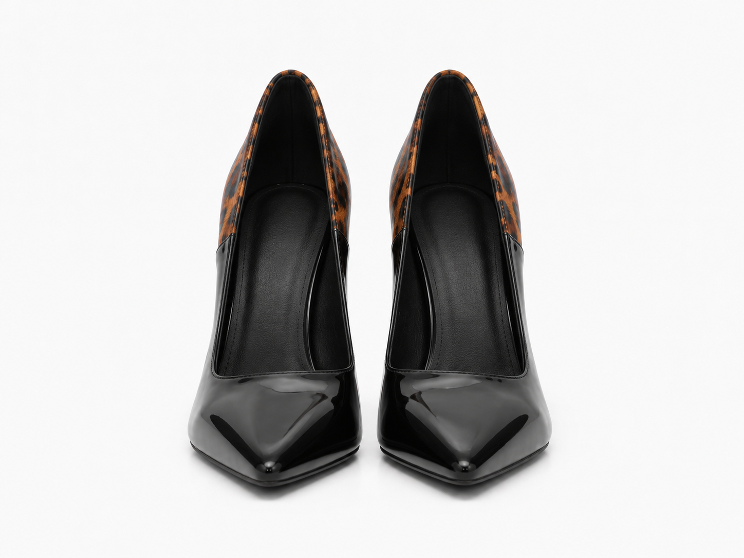 Glossy Black High Heel Pumps-  New | Natya Shoes Natya Shoes